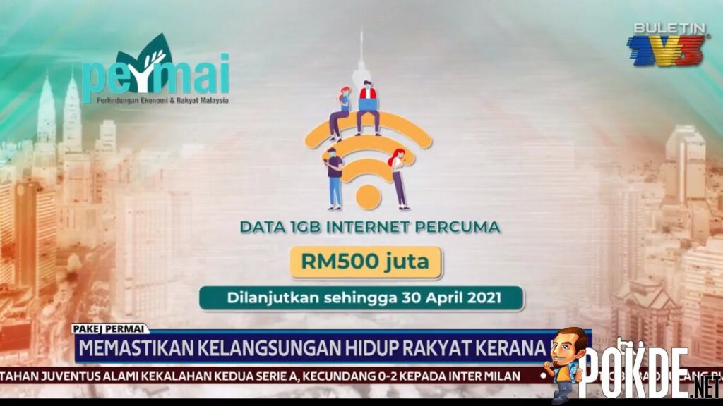 PERMAI Free 1gb data