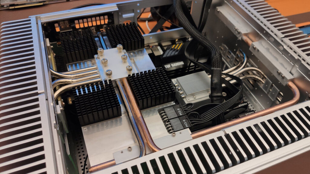 Passively cooled RTX 3080 Turemetal case