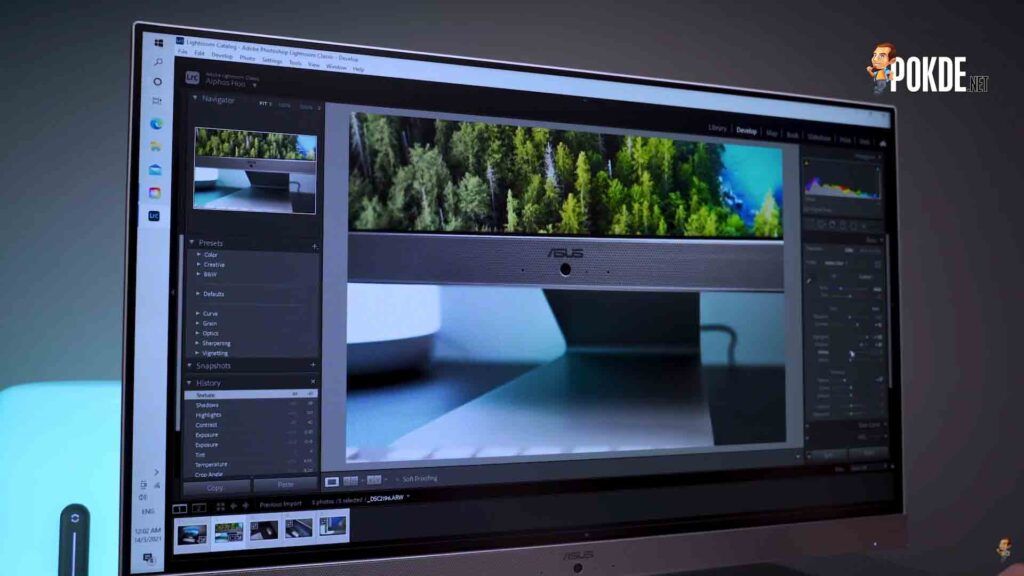 Asus VIVO AIO V241E user experience photo editing 2