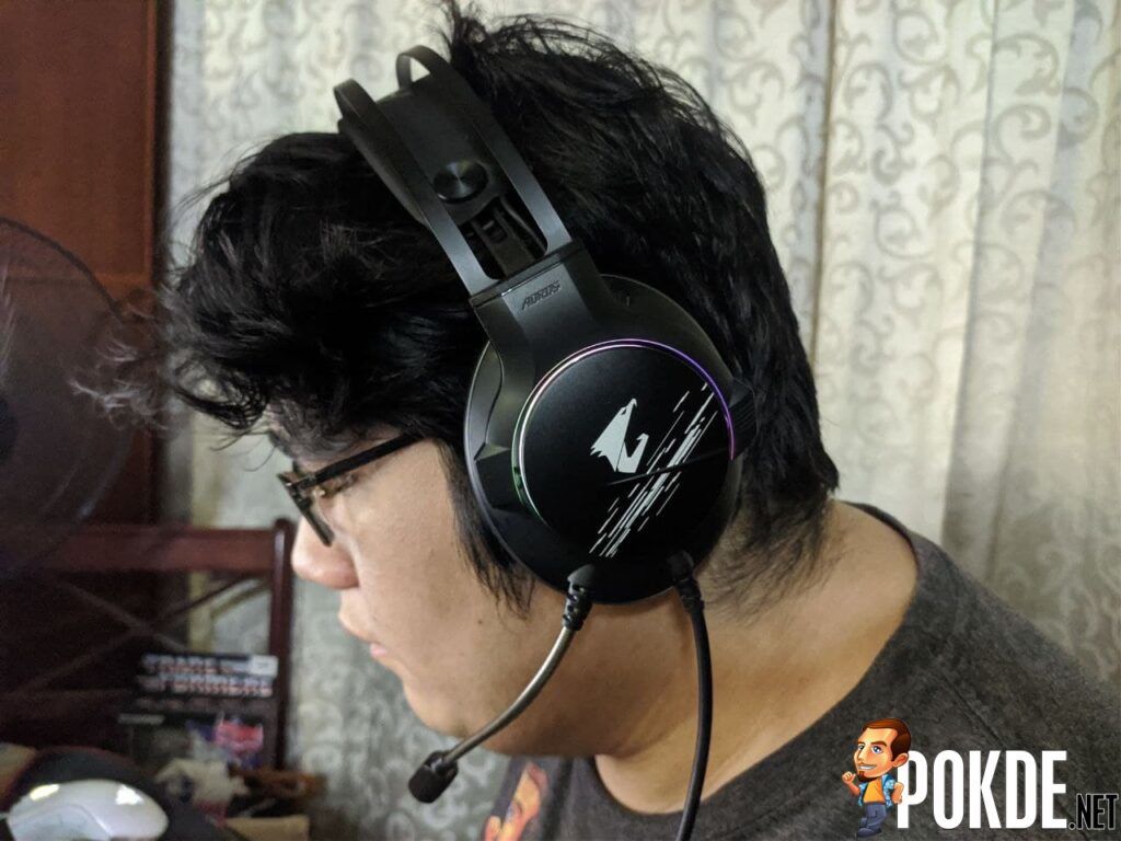 GIGABYTE AORUS H1 Gaming Headset With Head