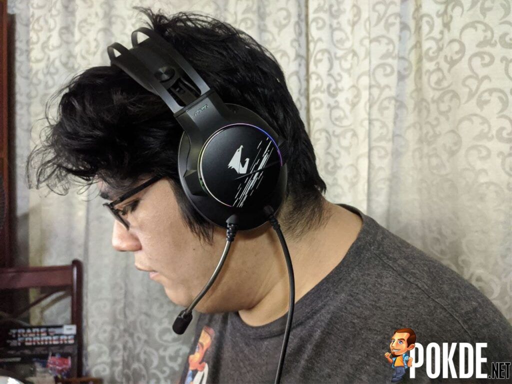 GIGABYTE AORUS H1 Gaming Headset With Head 2