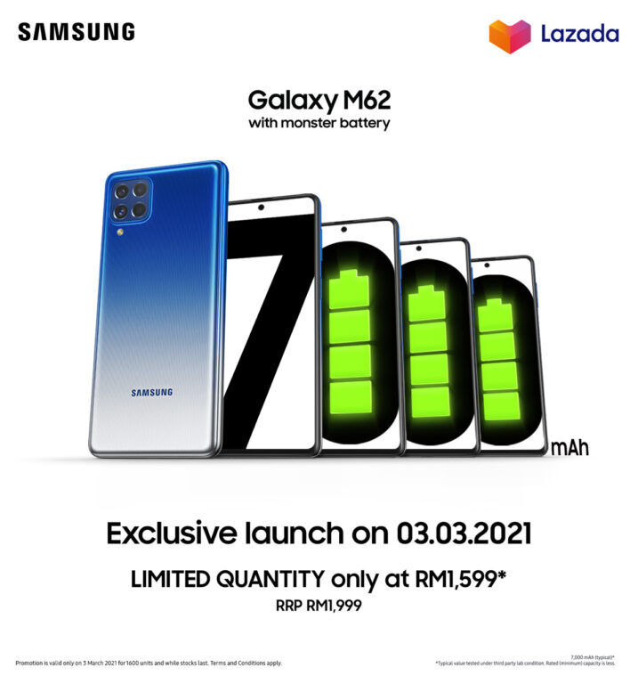 Samsung Galaxy M62 With 7000mAh Battery Launched In Malaysia - 17