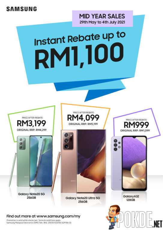 Purchase The Samsung Galaxy Note20 Series And A32 LTE And Get Rebates Of Up To RM1,100 - 17