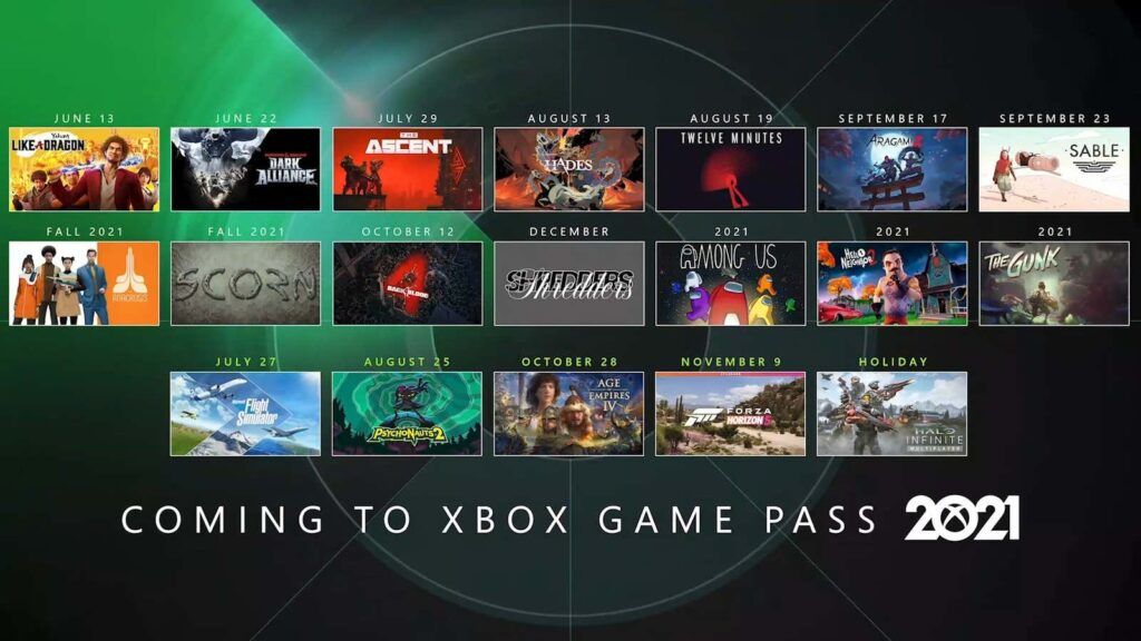 [E3 2021] New Lineup of Games for Xbox Game Pass Revealed