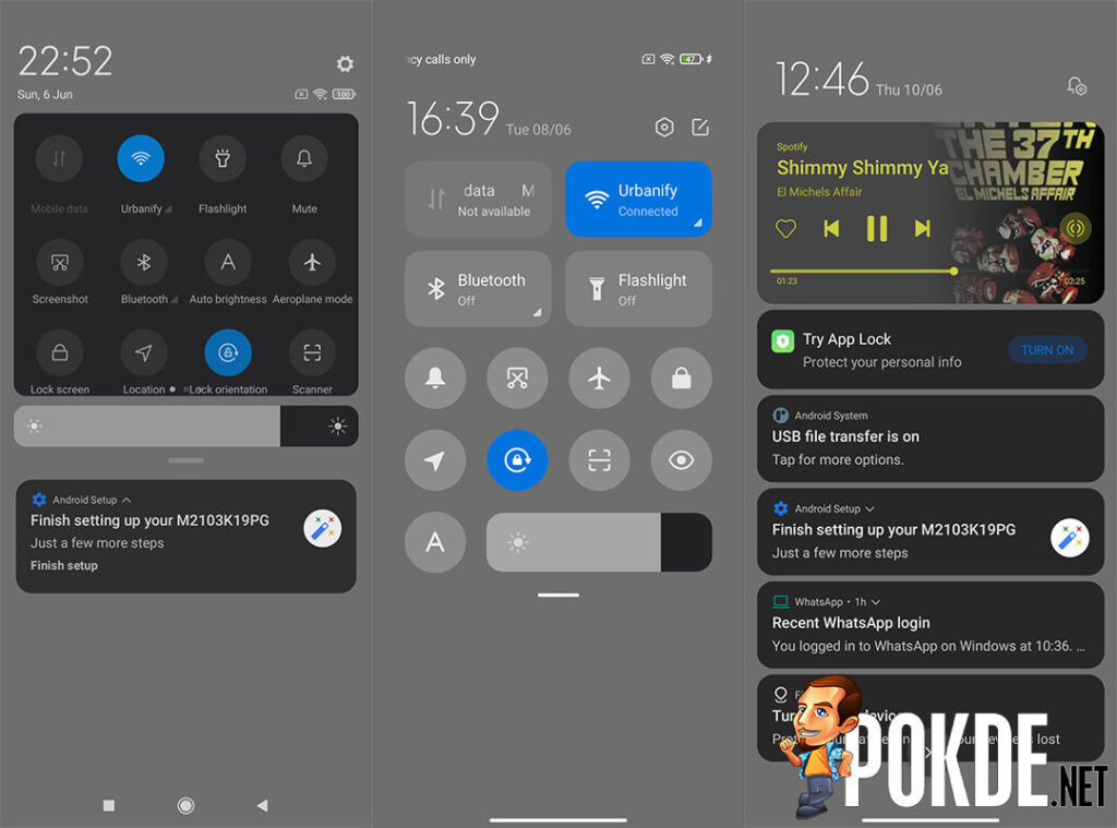 POCO M3 Pro 5G review MIUI for POCO Control Center