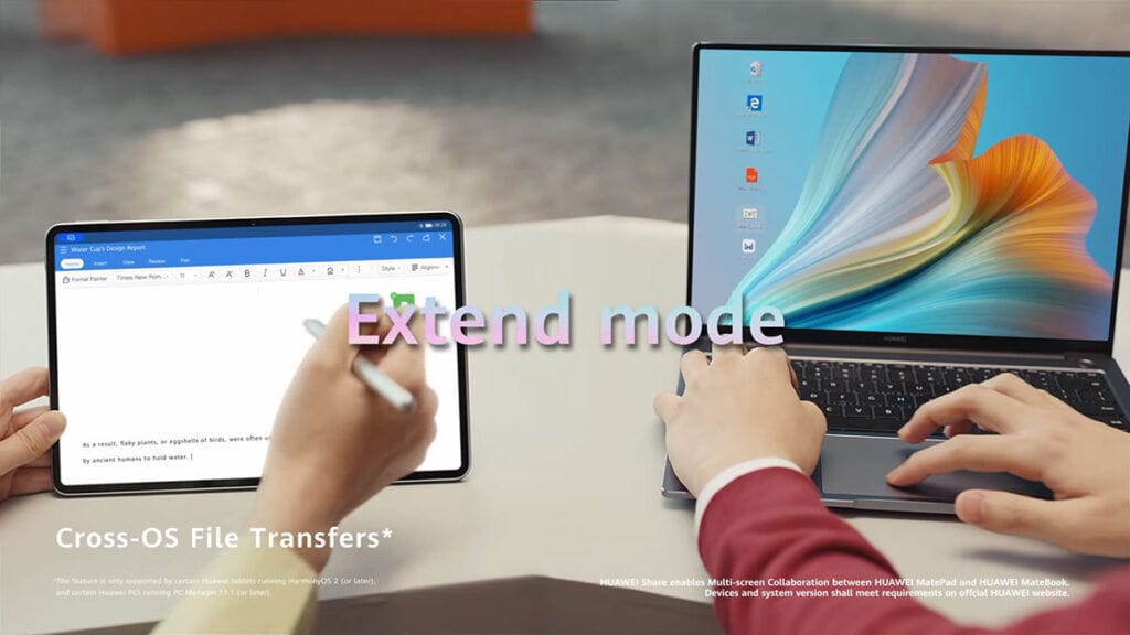 HUAWEI MatePad 11 Collaborate Mode