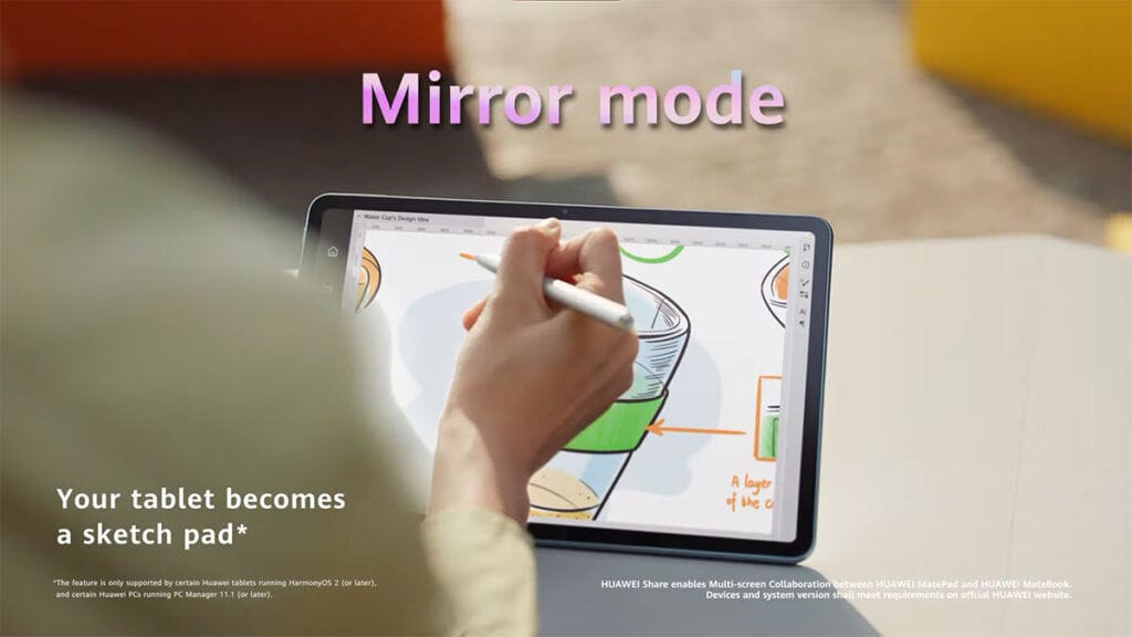 HUAWEI MatePad 11 Mirror Mode