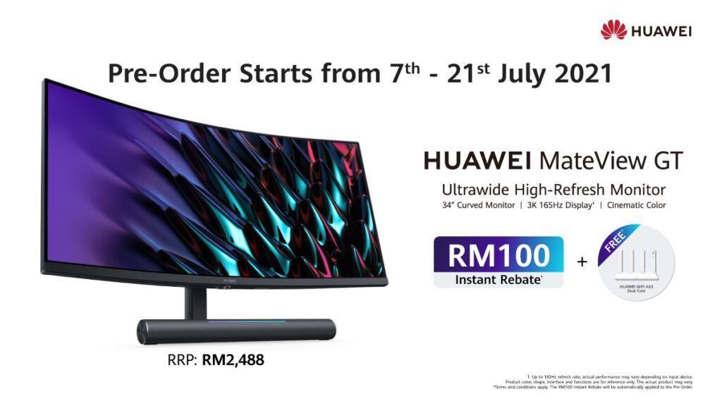 HUAWEI MateView GT Pre-Order (1)