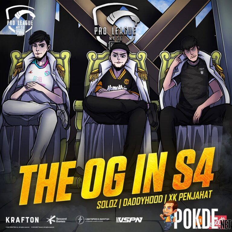 PUBG MOBILE PRO LEAGUE MY/SG Welcomes KOLs To Join Top 3 Teams in Season 4 - 18