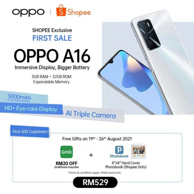 OPPO A16 With 5000mAh Battery And Triple Cameras Launching At RM529 - 17