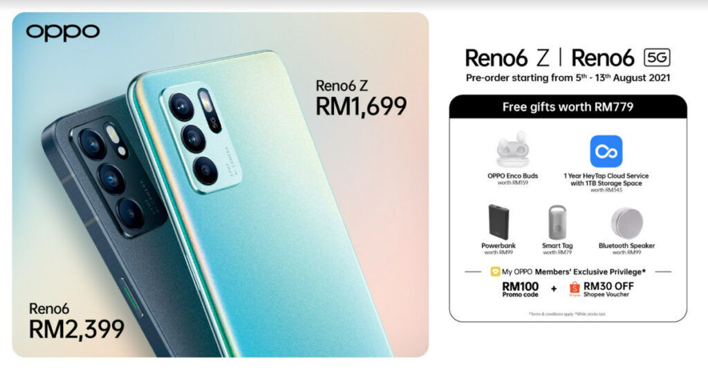 OPPO Reno6 Series First Sale