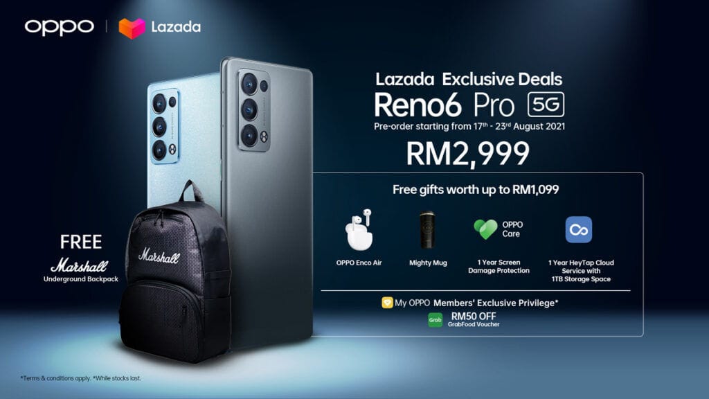 OPPO Reno6 Pro launch Malaysia