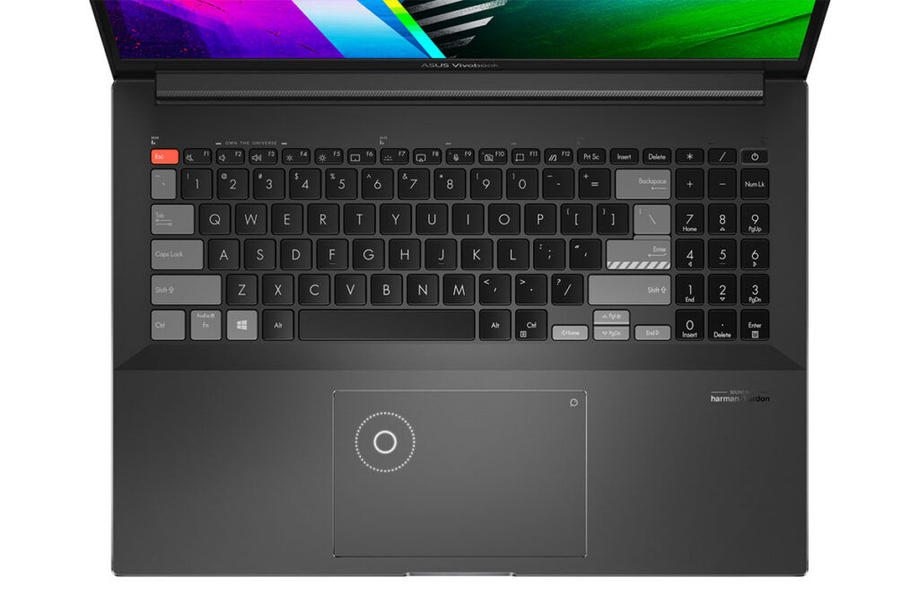ASUS Vivobook Pro 16X OLED keyboard