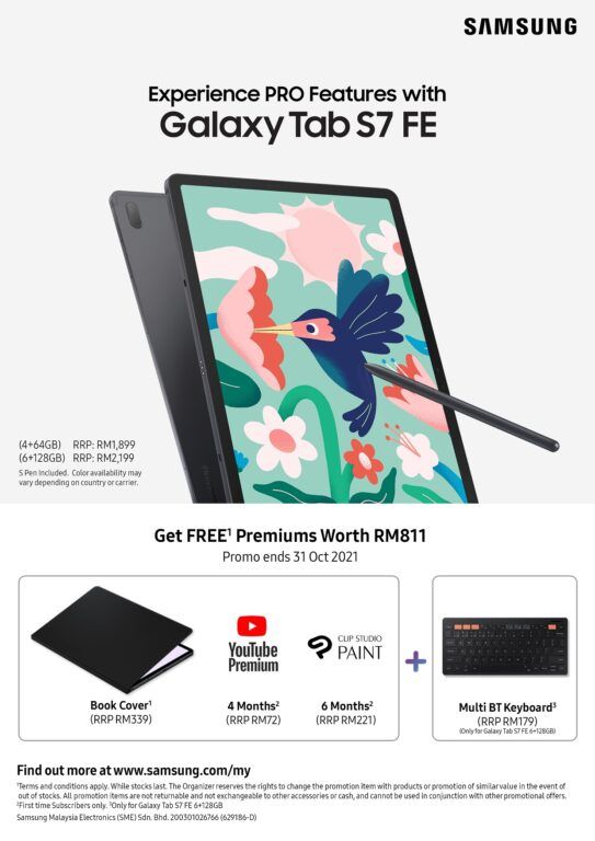 New Samsung Galaxy Tab S7 FE Launches In Malaysia - 22