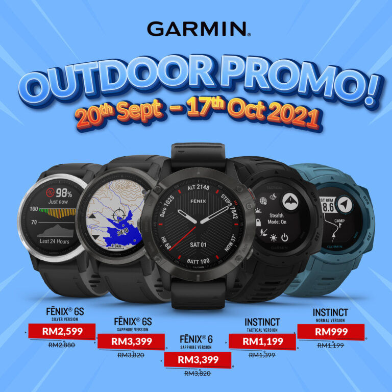 Garmin Malaysia Run and Outdoor promo