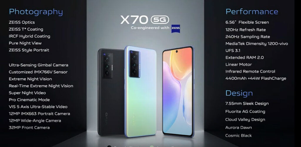 vivo X70 Malaysia launch