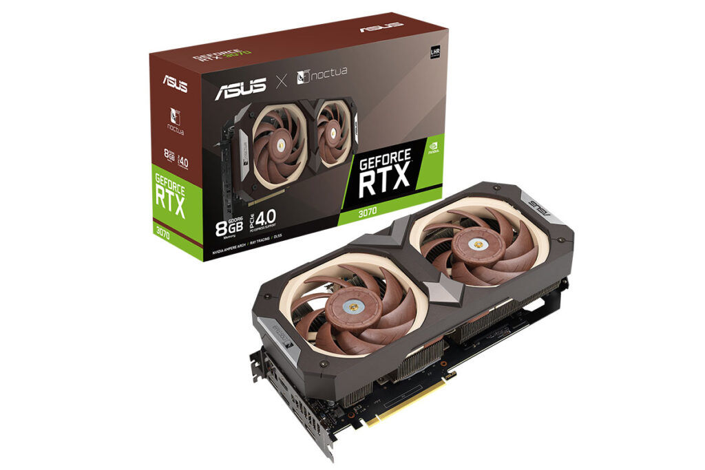 ASUS GeForce RTX 3070 Noctua Edition box