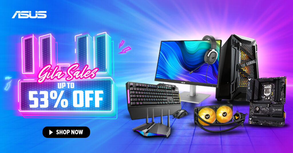 ASUS 11.11 Gila Sales
