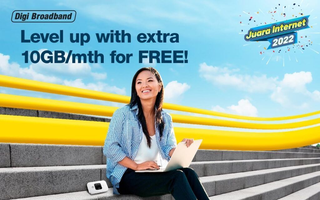 Digi Juara Internet 2022 mobile broadband