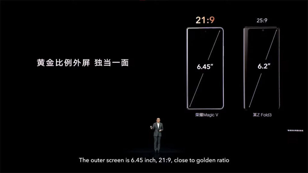 HONOR Magic V external display