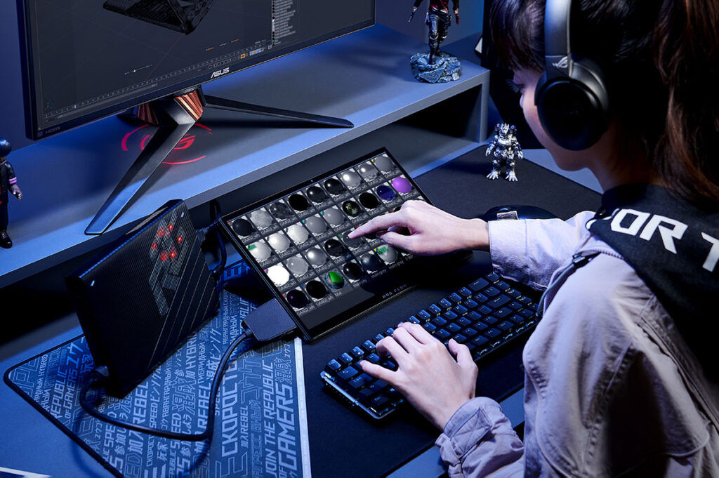 ROG Flow Z13 design screen