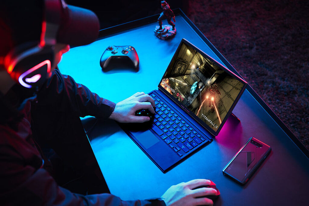 ROG Flow Z13 gaming keyboard
