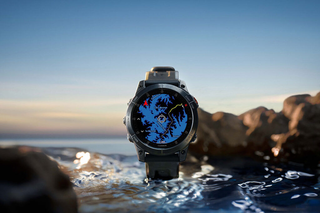 Garmin epix display
