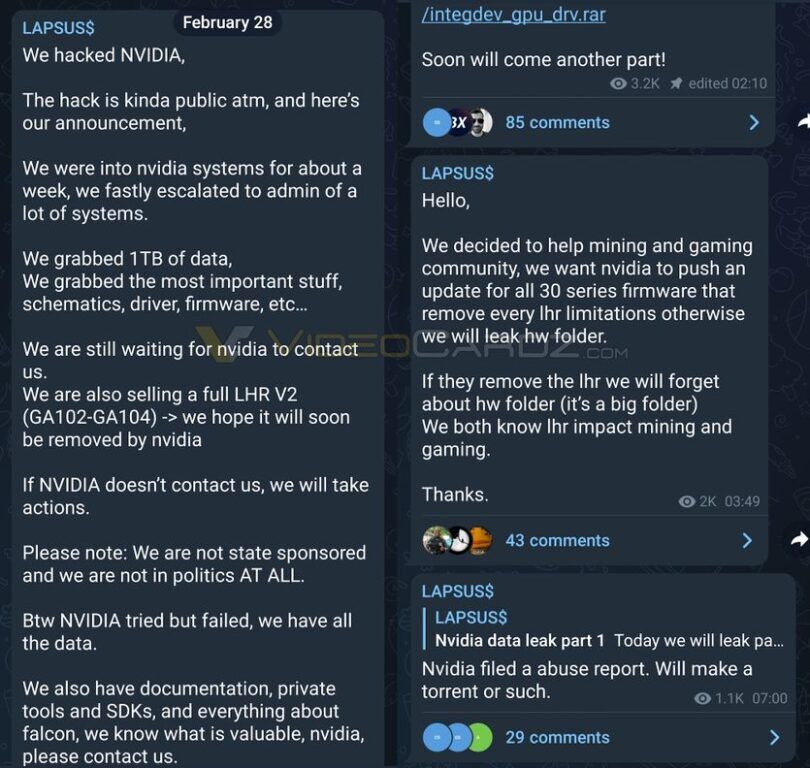 NVIDIA-LAPSUS-Hack-1