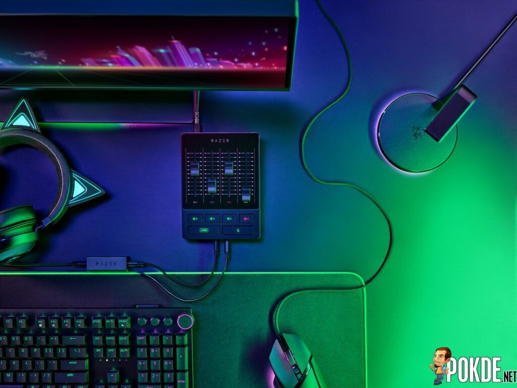 Razer Unveils New Razer Seiren BT, Audio Mixer And Key Light Chroma For Streamers - 20