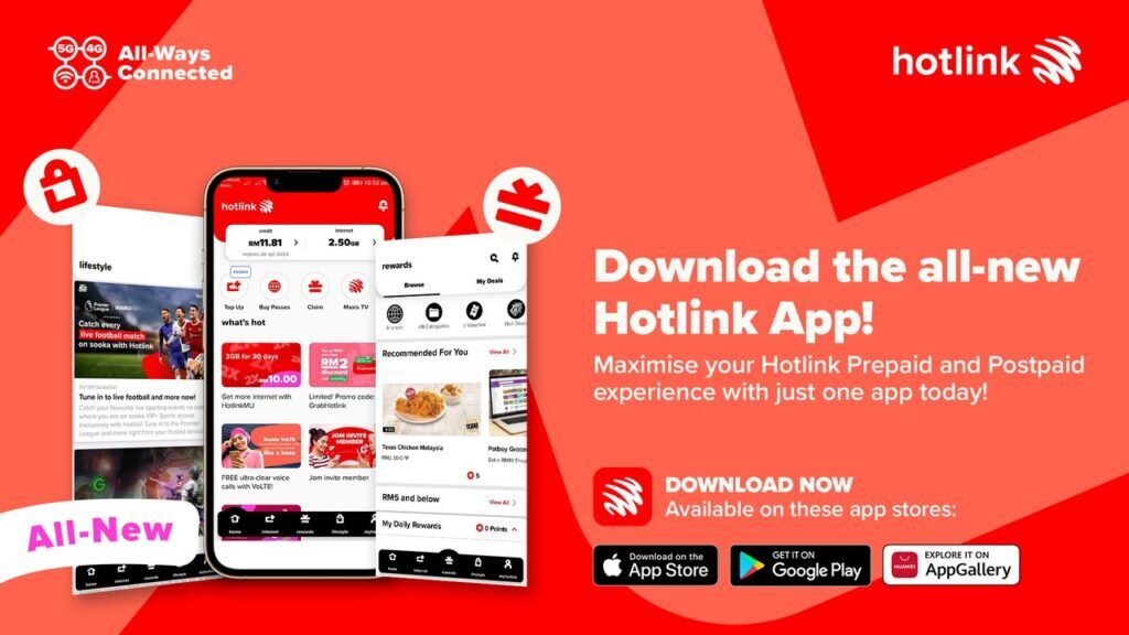 Get the All-New Hotlink App And Enjoy Fantastic Rewards This Hari Raya