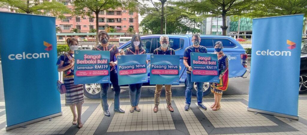 Celcom Pasang Terus Campaign Brings Same Day Home Fibre Installation In Sabah