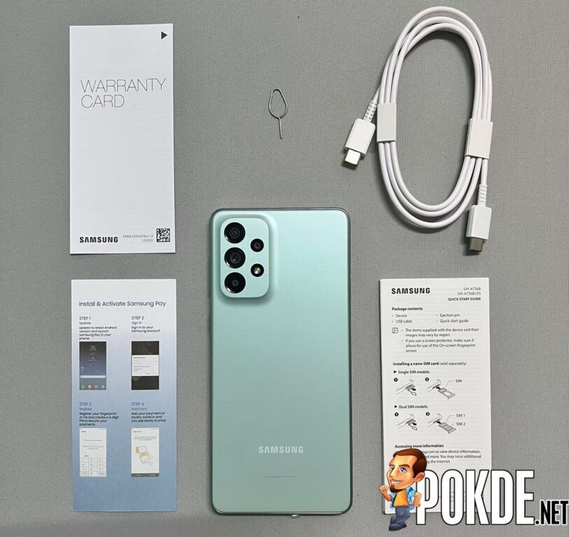Samsung Galaxy A73 Unboxing and First Impressions