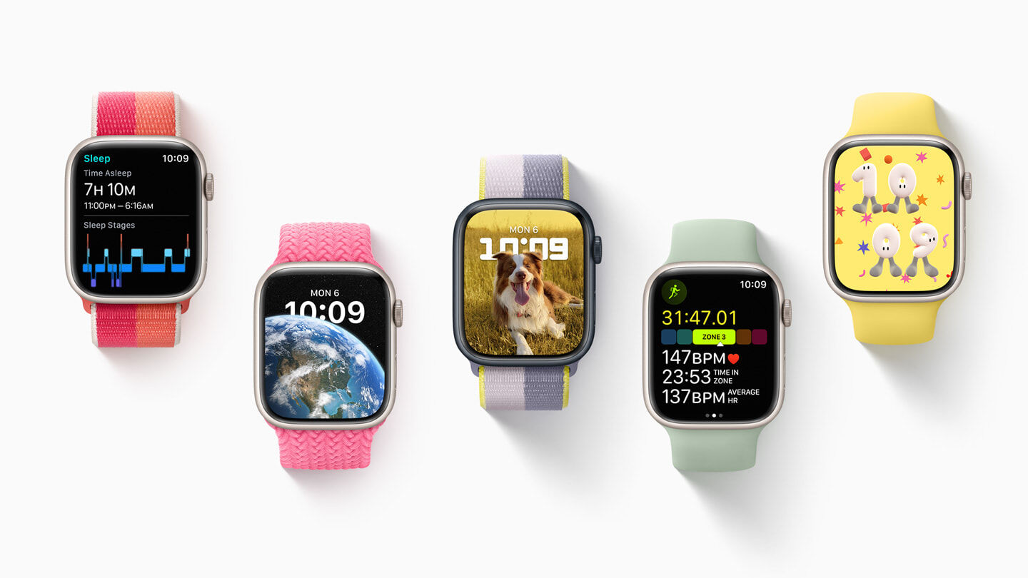 Apple Released watchOS 9 with New Watch Faces and Wellness Functions