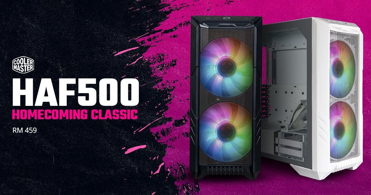 Cooler Master Unveils HAF 500 Mid Tower Case