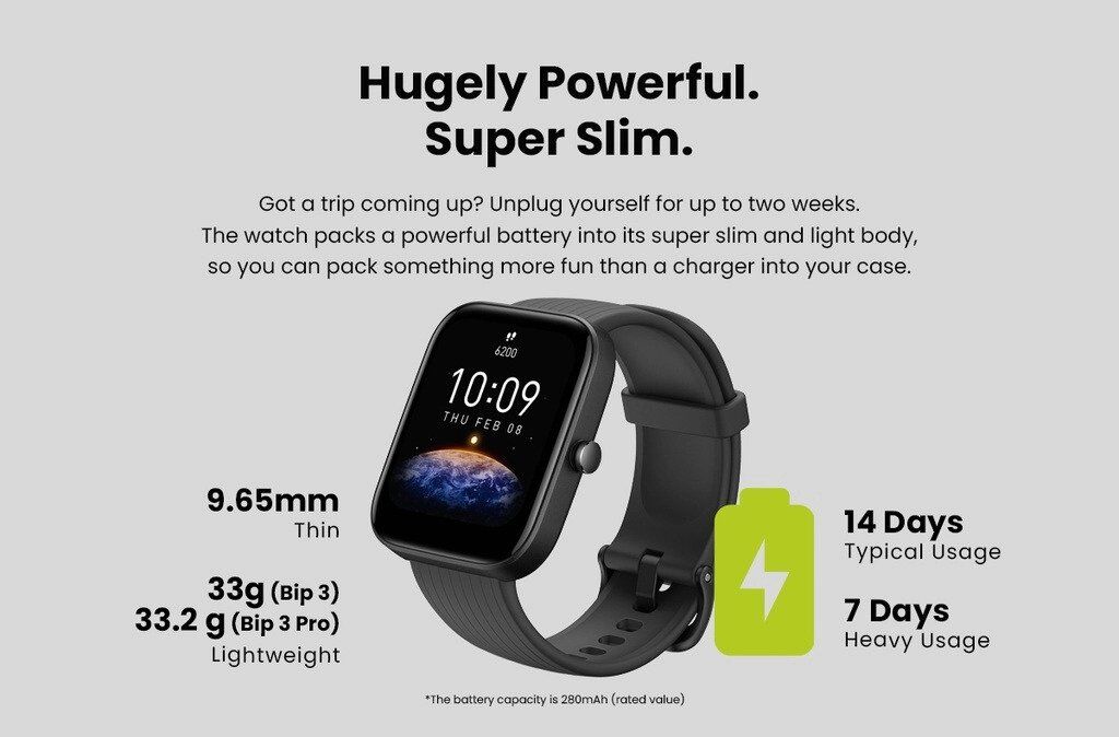 Amazfit Bip 3 and Bip 3 Pro Launched Starting At RM199