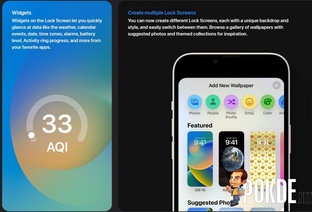 Apple iOS 16 Breathes New Life Into the Lock Screen
