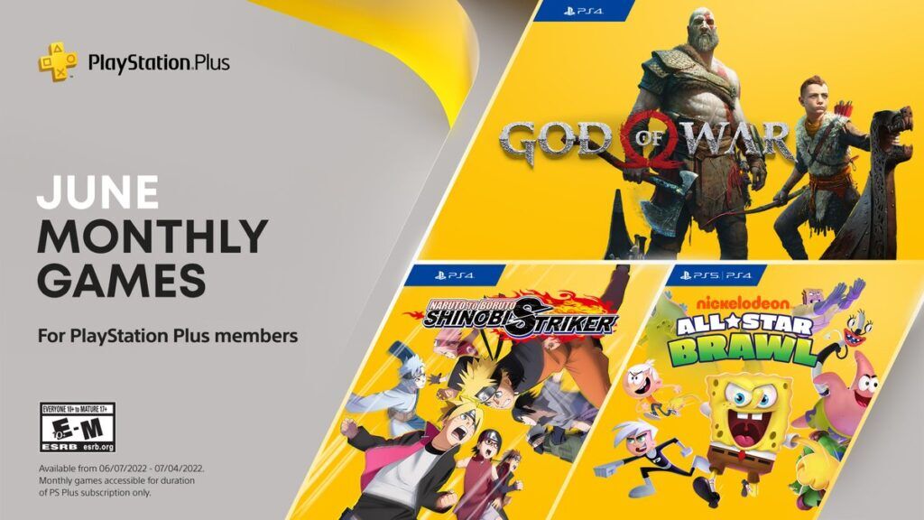 PS Plus June 2022 FREE Games Lineup