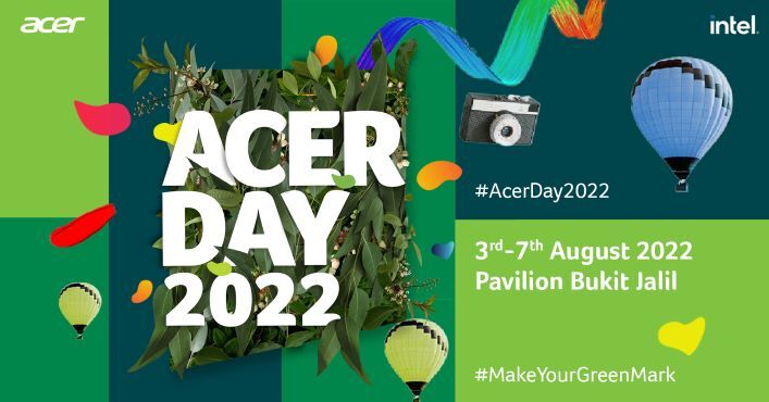 Celebrate Acer Day 2022 with This Year's Theme: "Make Your Green Mark"