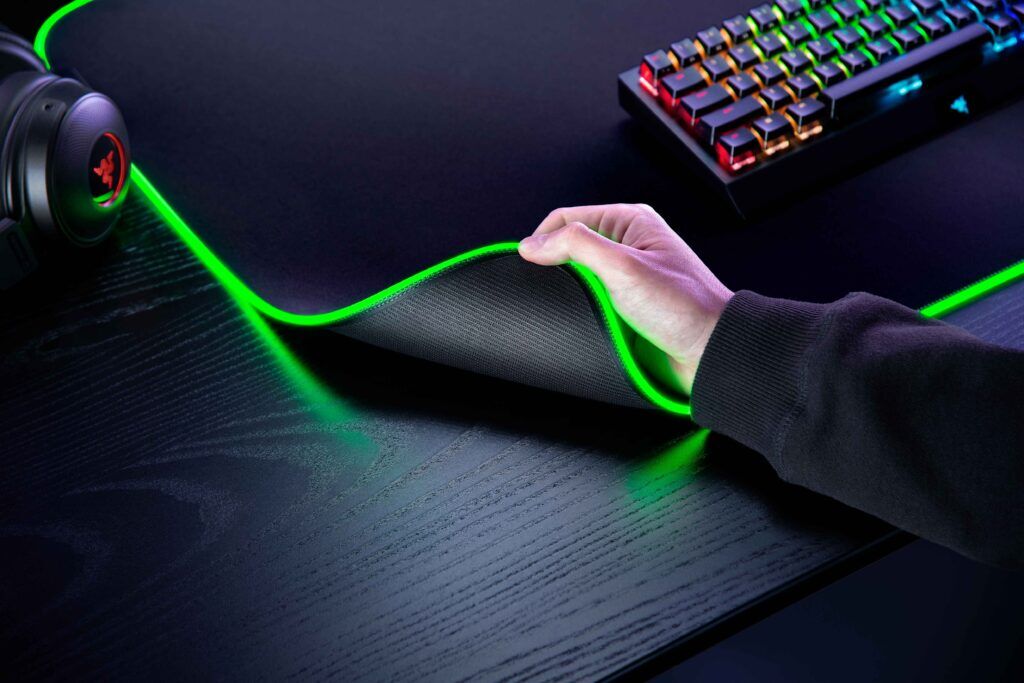 Razer Strider Chroma and Goliathus Chroma 3XL Gaming Mouse Mats Now Available