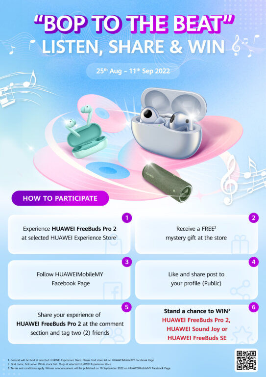 HUAWEI Launches FreeBuds Pro 2 For RM899