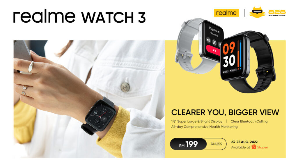 realme Introduces GT NEO 3T Together with realme Watch 3