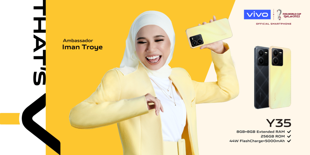 vivo Introduces vivo Y35 With 8GB + 8GB Extended RAM 3.0