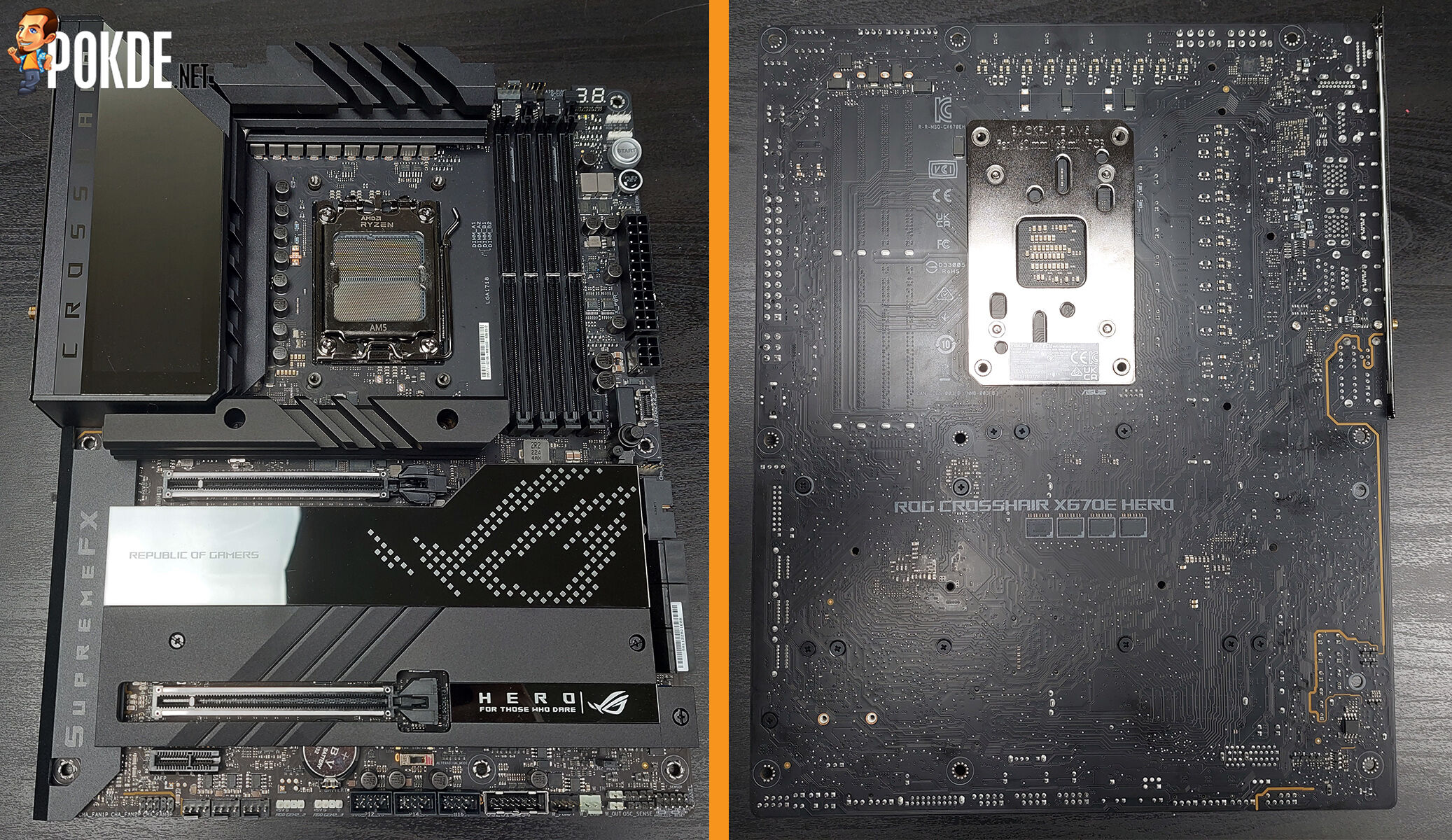 ASUS ROG Crosshair X670E HERO Review - Ryzen's Cheat Code - 27 ASUS ROG Crosshair X670E HERO Review - Ryzen's Cheat Code - 26