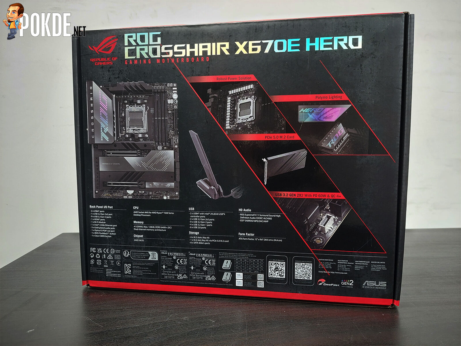 ASUS ROG Crosshair X670E HERO Review - Ryzen's Cheat Code - 21 ASUS ROG Crosshair X670E HERO Review - Ryzen's Cheat Code - 20