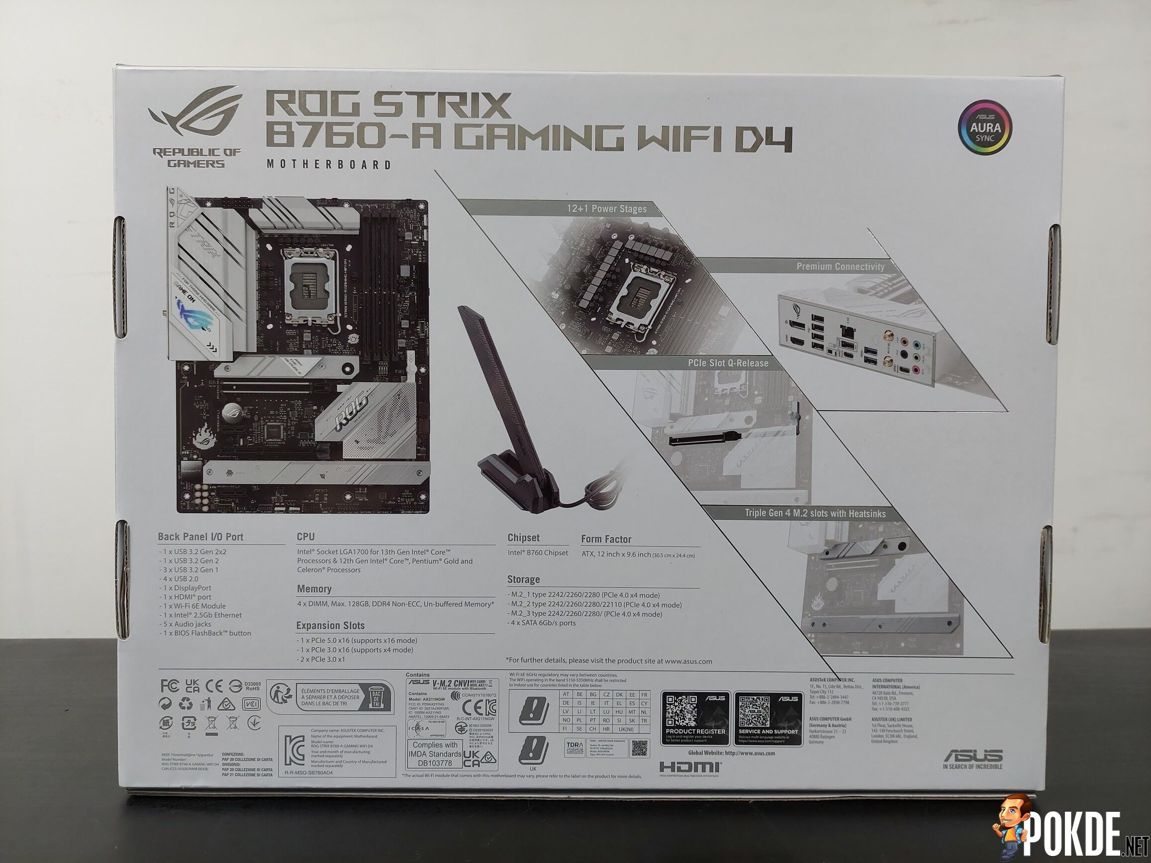 ASUS ROG STRIX B760-A GAMING WIFI D4 Review - Close To The Sun - 19 ASUS ROG STRIX B760-A GAMING WIFI D4 Review - Close To The Sun - 18